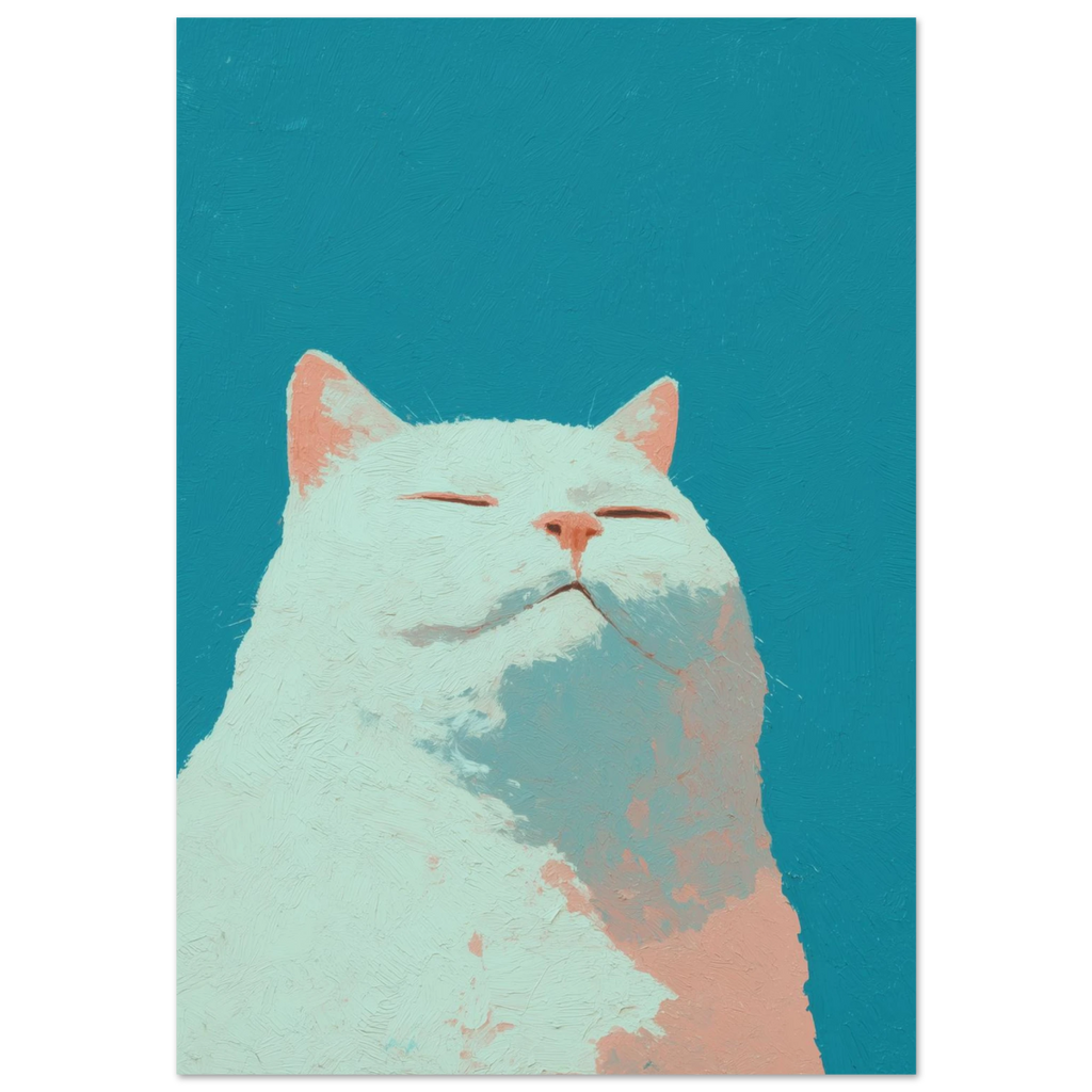 no thoughts - Print Material - NoCatNoHat