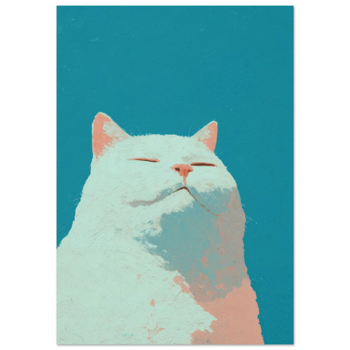 no thoughts - Print Material - NoCatNoHat