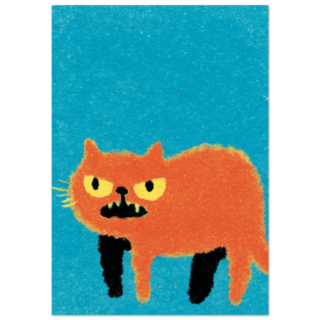 she bites - Print Material - NoCatNoHat