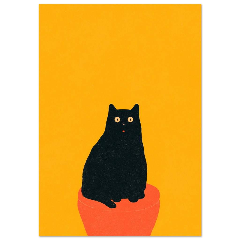 silly little guy - Print Material - NoCatNoHat