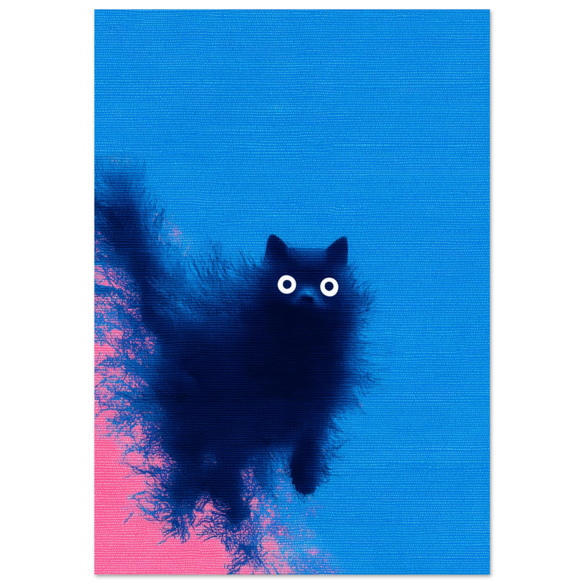 static floof - Print Material - NoCatNoHat